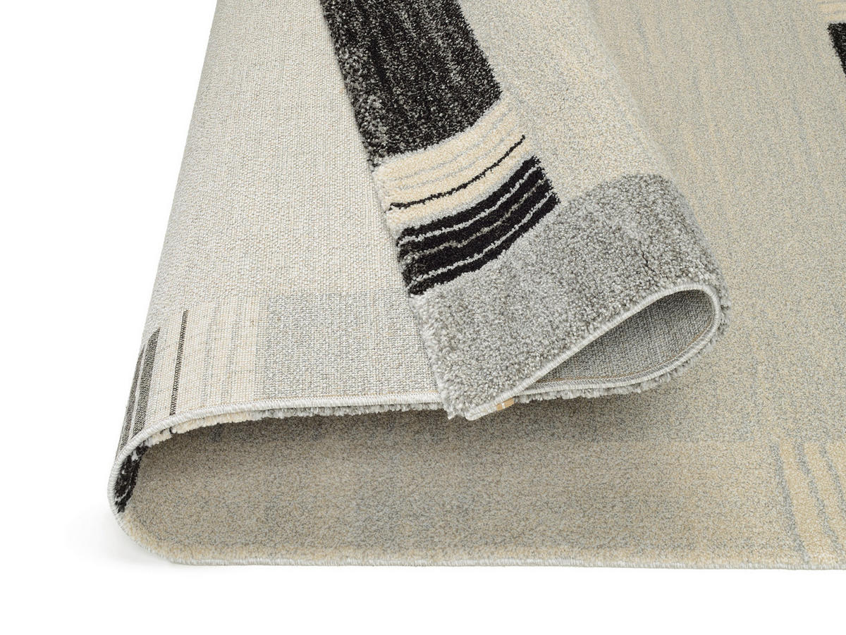 WEBTEPPICH 240/290 cm Palazzo Lobo Grau  - Grau, KONVENTIONELL, Textil (240/290cm) - Novel