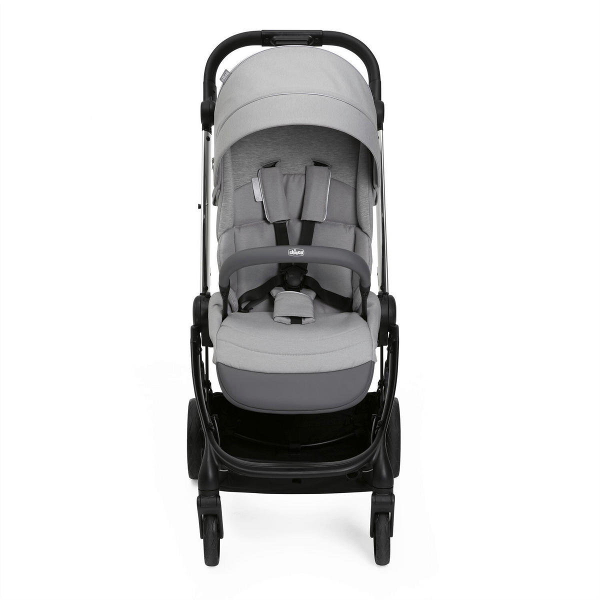 BUGGY One4ever Lounge  - Grau, Basics, Textil/Metall (51/99-109/78cm) - Chicco