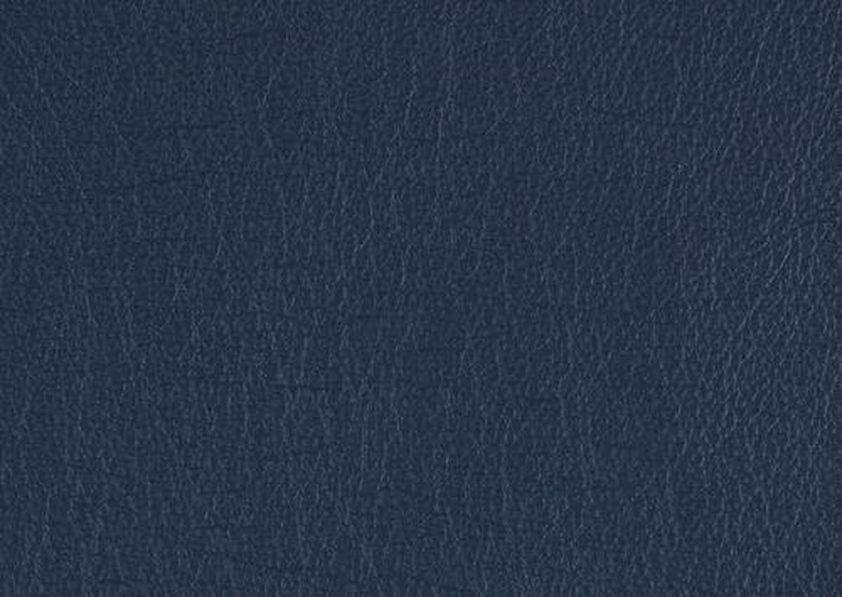 SITZBANK 238/84/154 cm Echtleder Blau Metall  - Blau/Schwarz, Design, Leder/Metall (238/84/154cm) - Joop!
