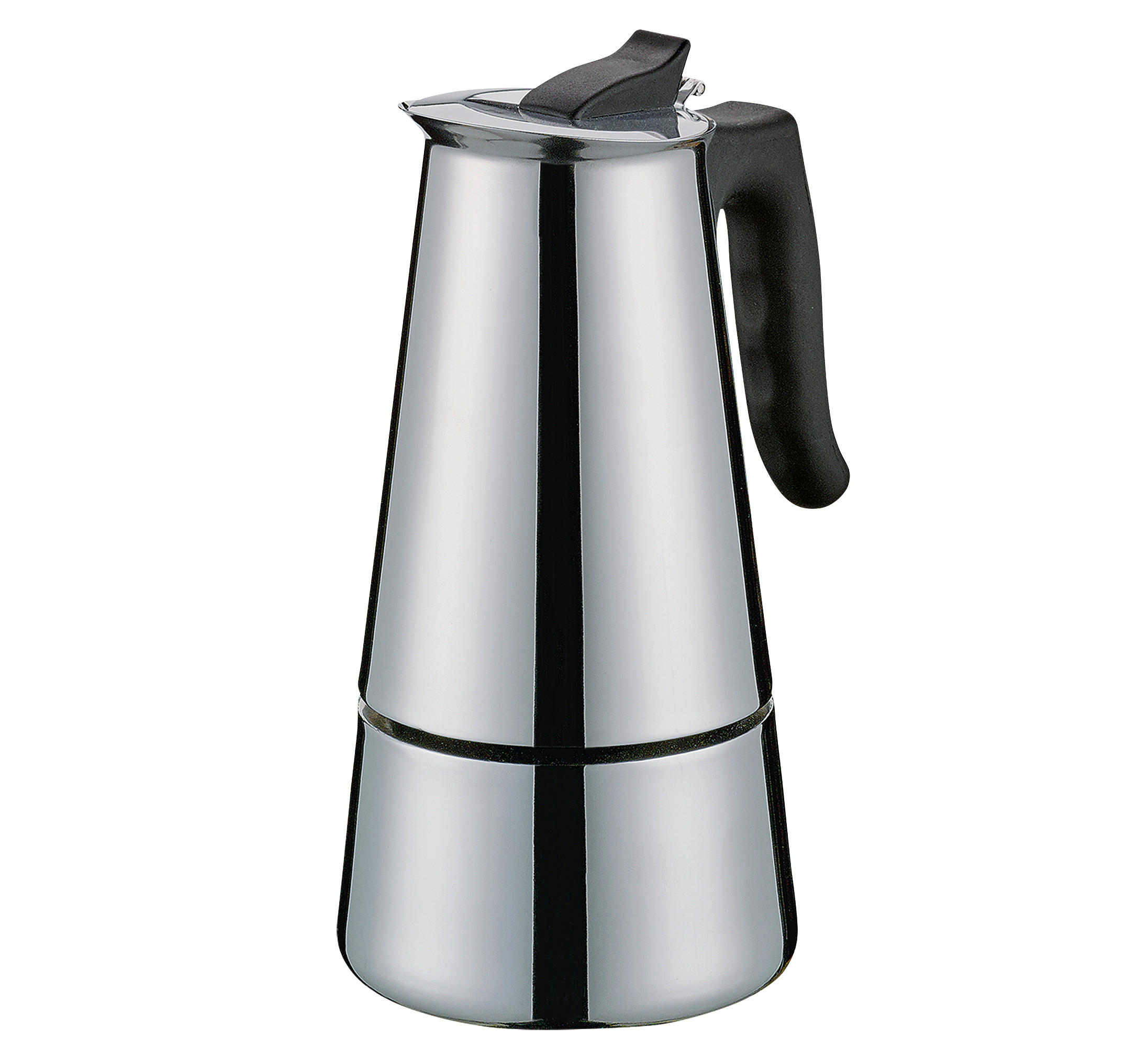 ESPRESSOKOCHER  - Silberfarben, Basics, Kunststoff/Metall (10/19cm) - Cilio