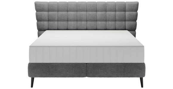 BOXSPRINGBETT 160/200 cm in Anthrazit - Anthrazit/Schwarz, Design, Holz/Holzwerkstoff (160/200cm) - Esposa