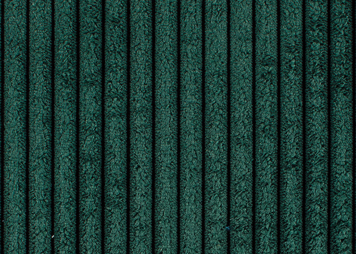 SCHLAFSOFA  mit Stoffauswahl, Schlafen auf Sitzhöhe, Rücken echt Cord Dunkelgrün  - Dunkelgrün/Schwarz, Design, Kunststoff/Textil (250/92/105cm) - Carryhome
