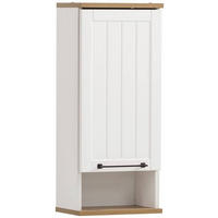 HÄNGESCHRANK 30,3/70,8/20,5 cm  - Eichefarben/Schwarz, MODERN, Holzwerkstoff/Metall (30,3/70,8/20,5cm) - Stylife