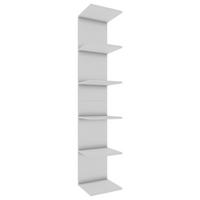 WANDREGAL Weiß  - Weiß, MODERN, Holzwerkstoff (35/180/30cm) - MID.YOU