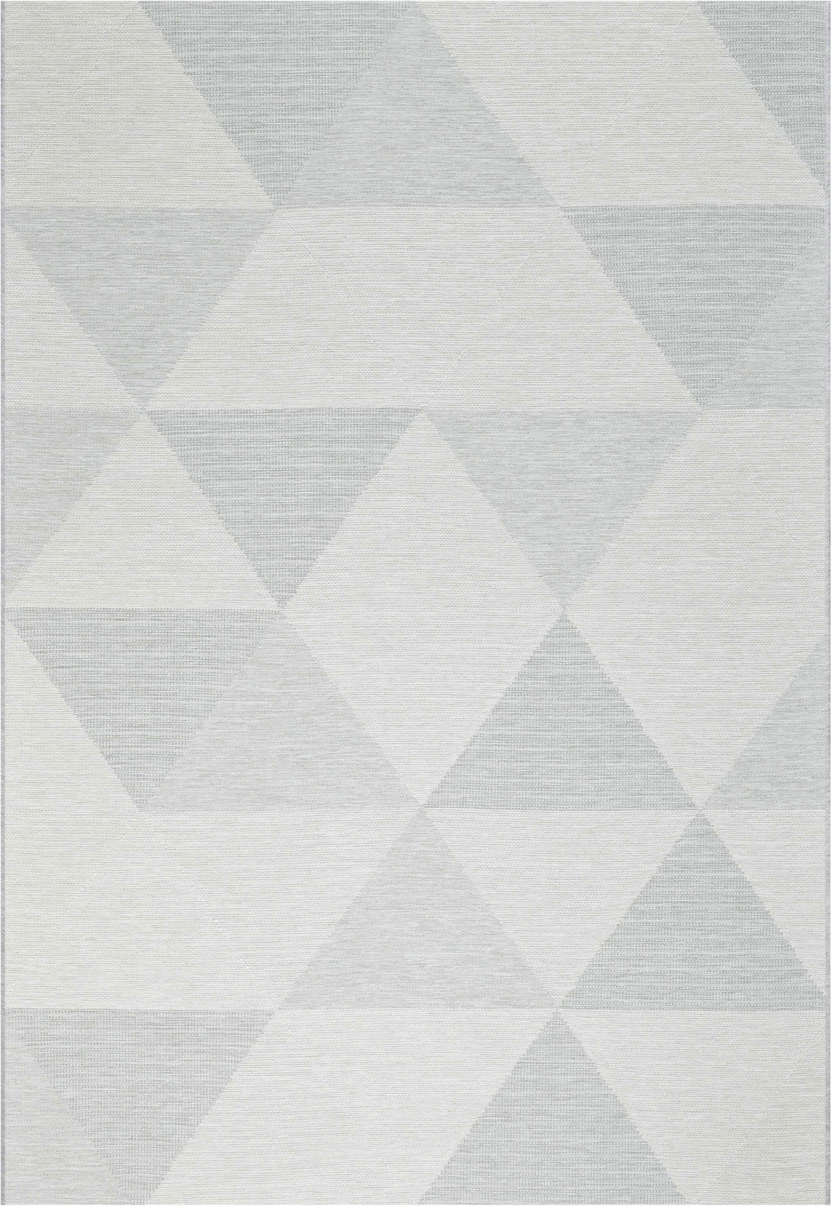 FLACHWEBETEPPICH 80/150 cm Amalfi Grau, Hellgrau, Dunkelgrau  - Dunkelgrau/Hellgrau, Trend, Textil (80/150cm)