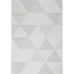 FLACHWEBETEPPICH 80/150 cm Amalfi  - Dunkelgrau/Hellgrau, Trend, Textil (80/150cm) - Novel