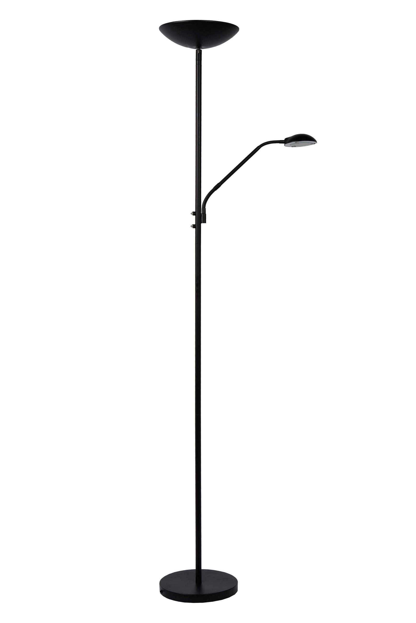 LED-STEHLEUCHTE ZENITH 25.4/53.2/180 cm   - Design, Metall (25.4/53.2/180cm) - Lucide