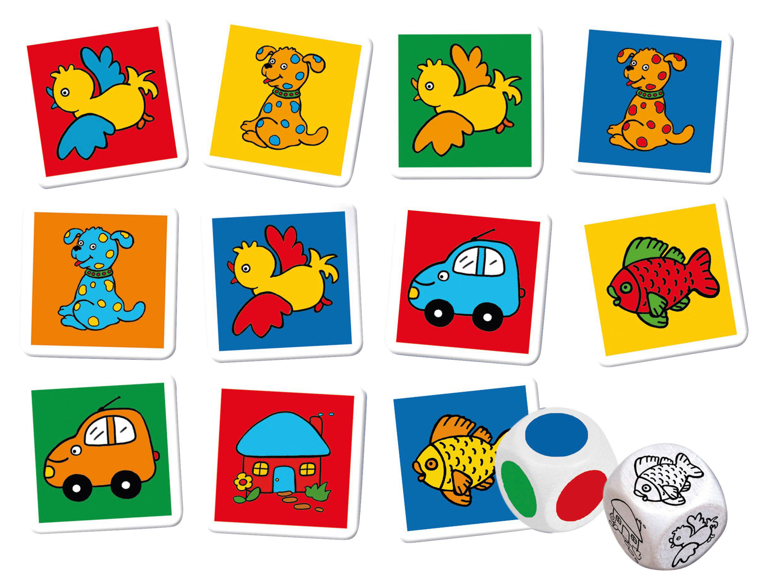 LERNSPIEL  - Multicolor, Basics, Karton/Kunststoff (4,5/21/21cm)