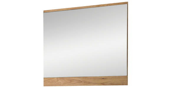 WANDSPIEGEL 80/70/2 cm    in rechteckig  - Eichefarben, KONVENTIONELL, Glas/Holzwerkstoff (80/70/2cm) - Xora