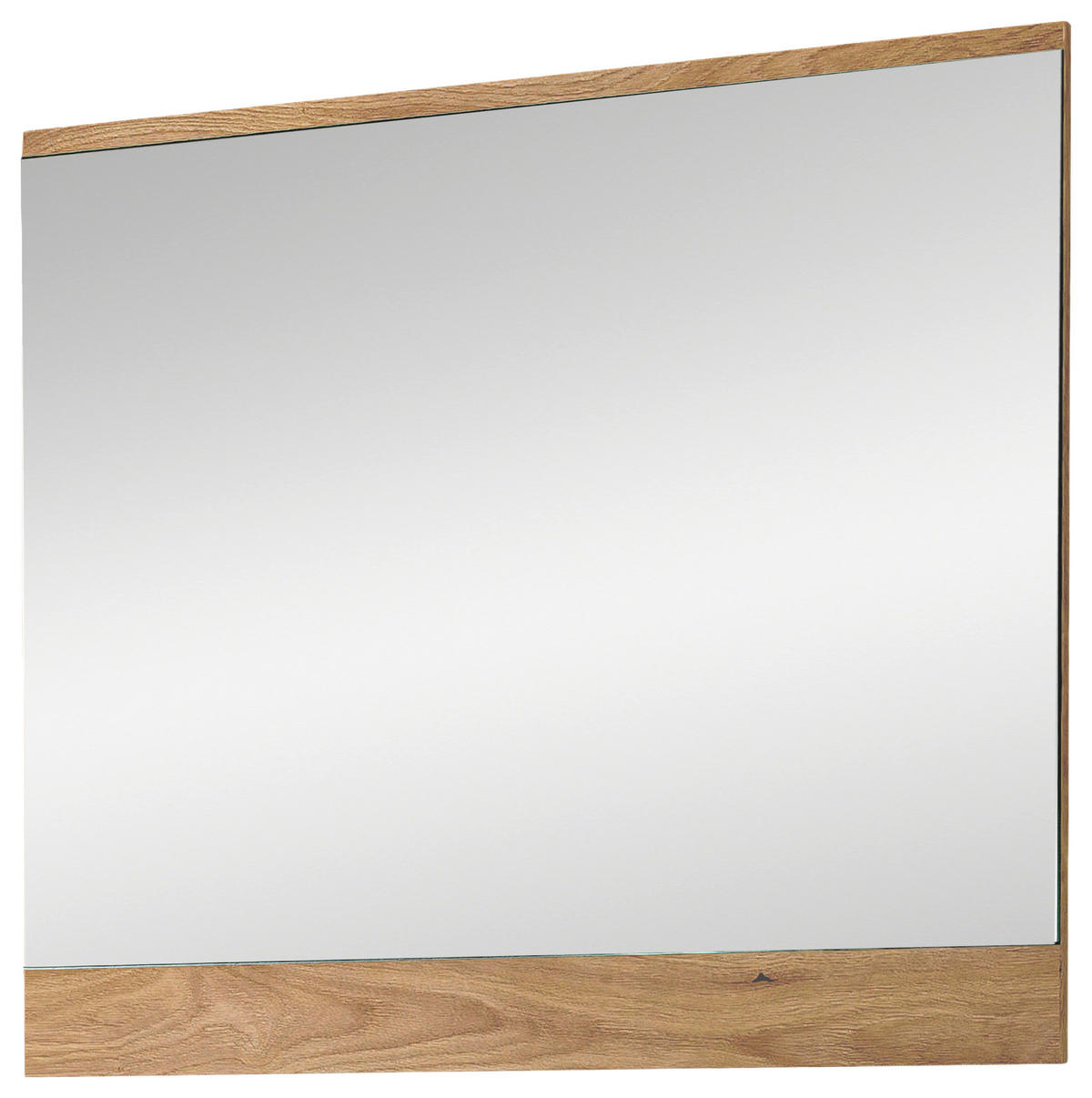 WANDSPIEGEL 80/70/2 cm    in rechteckig  - Eichefarben, KONVENTIONELL, Glas/Holzwerkstoff (80/70/2cm) - Xora