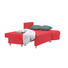 Ecksofa Grau, Rot Webstoff - Rot/Alufarben, Design, Kunststoff/Textil (195/153cm) - Carryhome Ecksofa Grau, Rot Webstoff - Rot/Alufarben, Design, Kunststoff/Textil (195/153cm) - Carryhome