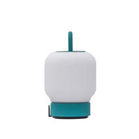 LED-TISCHLEUCHTE Loome 13/21,3 cm   - Pastellblau, MODERN, Metall (13/21,3cm)