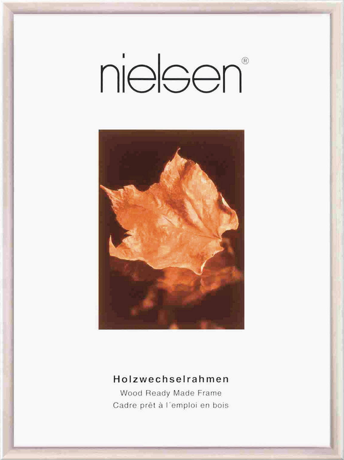 BILDERRAHMEN - Silberfarben, Basics, Holz (15/20cm) - Nielsen