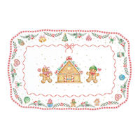 TÁNYÉR  - piros/fehér, Basics, kerámia (35cm)