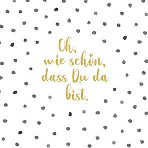 SERVIETTE    - Weiss, Basics, Papier