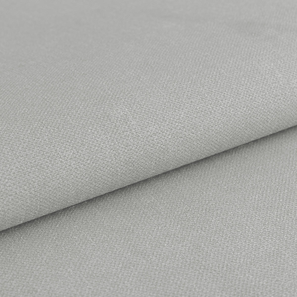 ECKSOFA Mikrofaser, Struktur Grau  - Schwarz/Grau, Trend, Textil/Metall (239/160cm) - MID.YOU