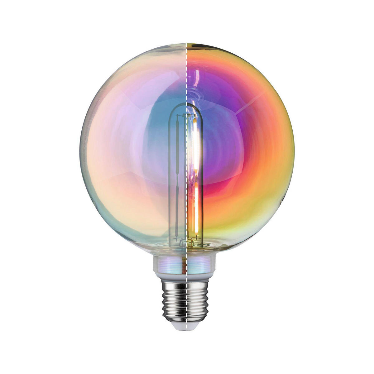 LED-LEUCHTMITTEL   E27 1x5W W 470 lm  - Multicolor, Basics, Glas (12,5/16,5cm) - Paulmann