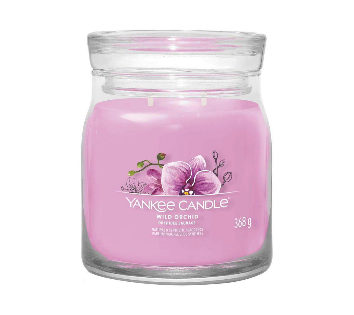 SVIJEĆA MIRISNA   - Basics, staklo (9,3/11,4/9,3cm) - Yankee Candle