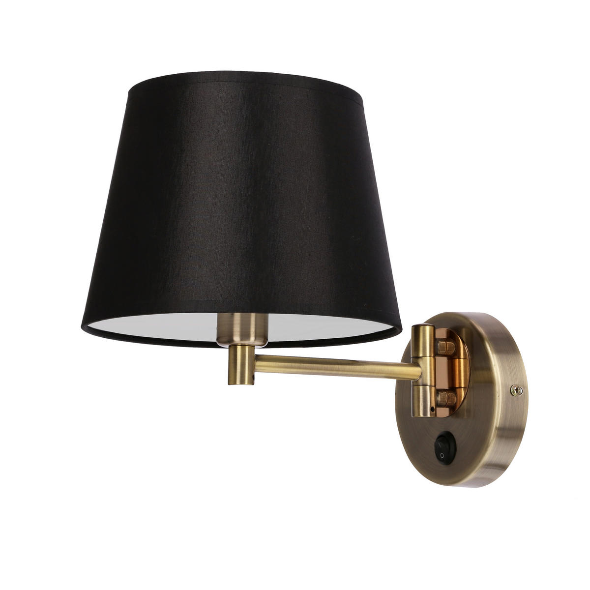 BILDERLEUCHTE Ibis 20/29/25 cm   - Schwarz/Bronzefarben, KONVENTIONELL, Kunststoff/Metall (20/29/25cm)