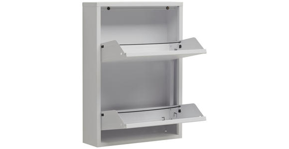 SCHUHKIPPER  in 50/70,5/15 cm  - Weiß, Basics, Metall (50/70,5/15cm) - Carryhome