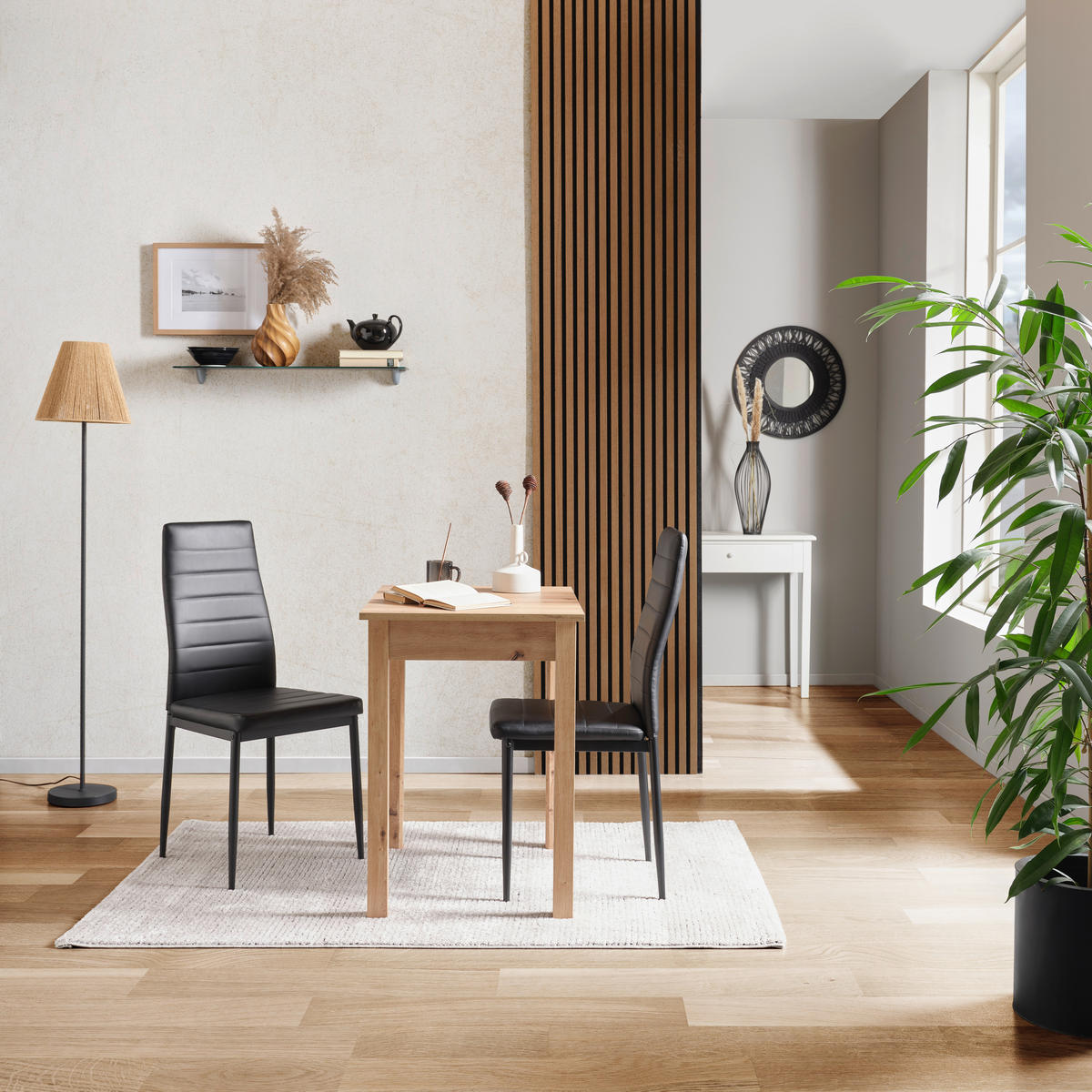 ESSTISCH in Holzwerkstoff 75/55/76 cm  - Eiche Artisan, KONVENTIONELL, Holzwerkstoff (75/55/76cm) - home24