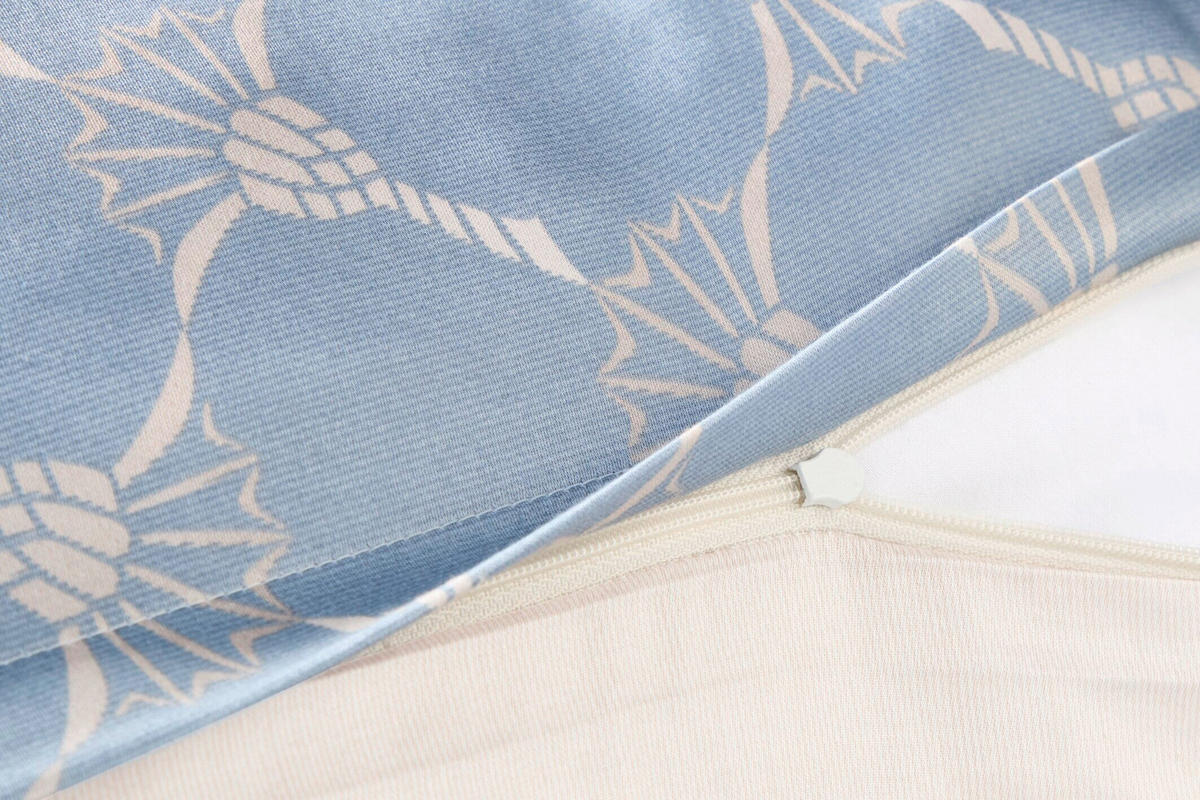 KOPFPOLSTERBEZUG JOOP! CORNFLOWER DOUBLE 40/80 cm  - Blau, Basics, Textil (40/80cm) - Joop! Living