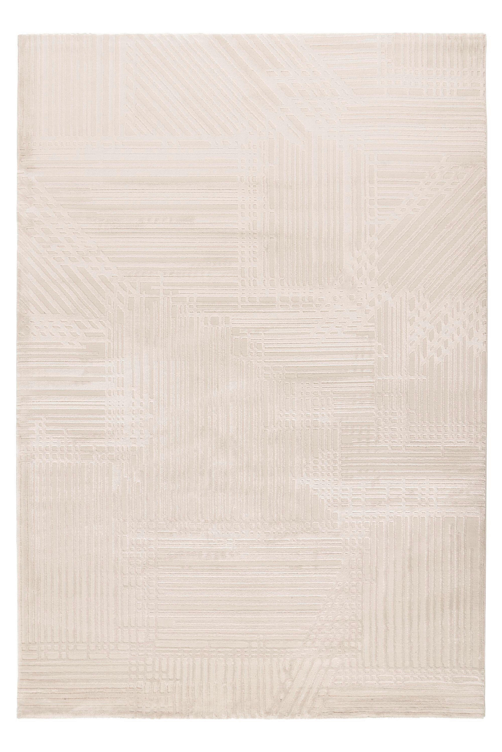 WEBTEPPICH 160/230 cm Nancy Beige  - Beige, KONVENTIONELL, Textil (160/230cm) - Pierre Cardin