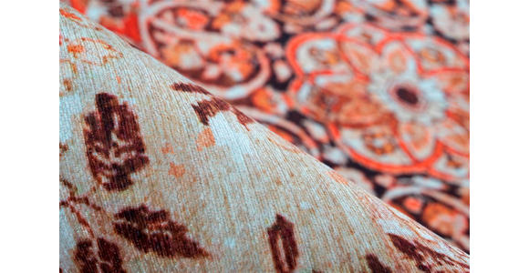 FLACHWEBETEPPICH 80/150 cm Galaxy 1000 Orange / Beige Orange, Beige  - Beige/Orange, Basics, Textil (80/150cm) - Novel