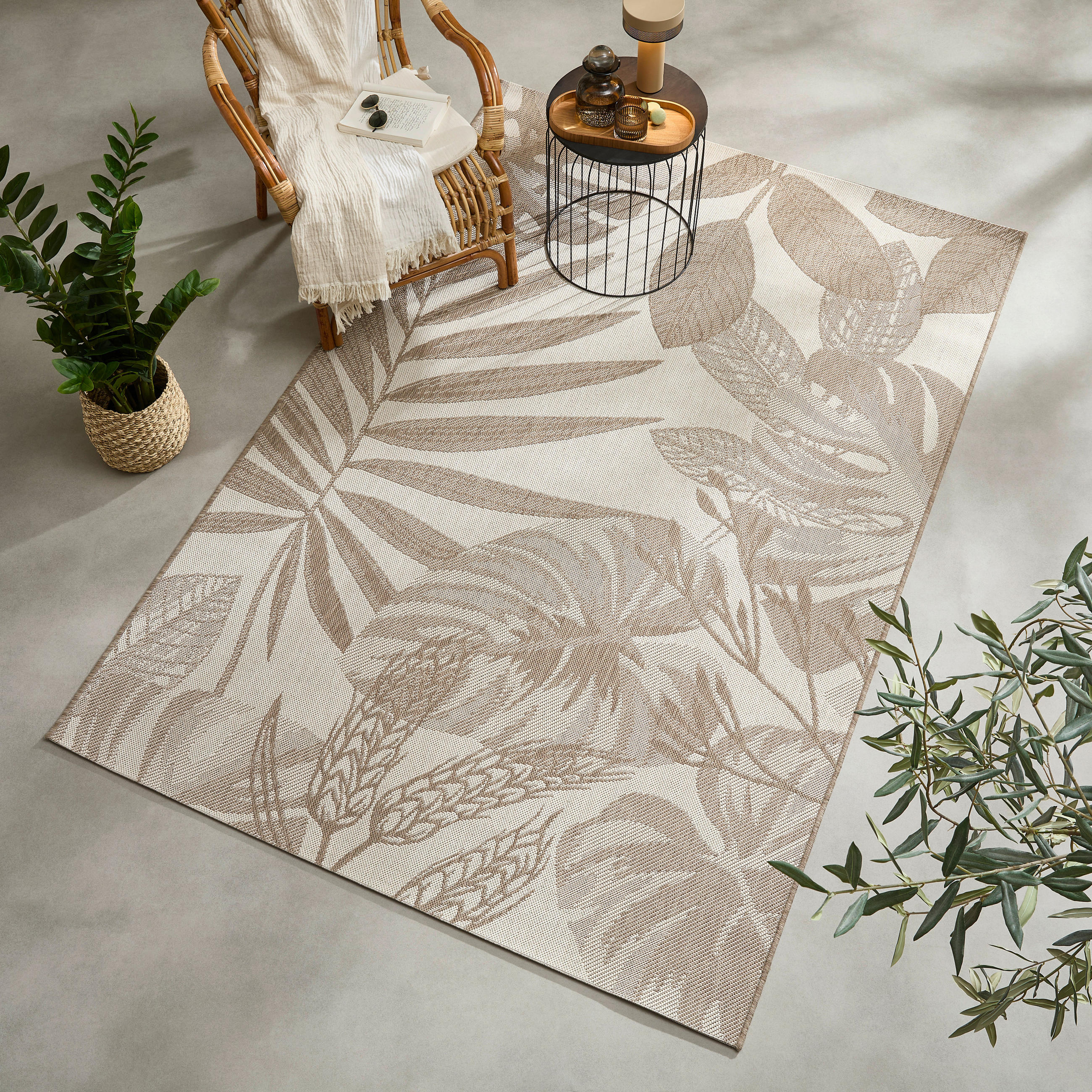 OUTDOORTEPPICH 80/150 cm Beige  - Beige, Trend, Textil (80/150cm) - Novel