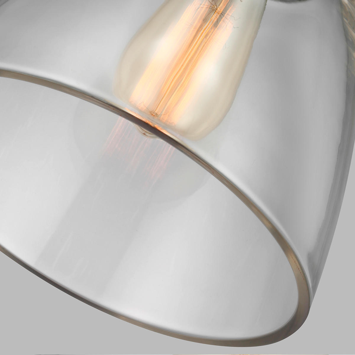 HÄNGELEUCHTE 22.8/31.3 cm    - Messingfarben/Zinkfarben, Konventionell, Glas/Metall (22.8/31.3cm) - Elstead Lighting
