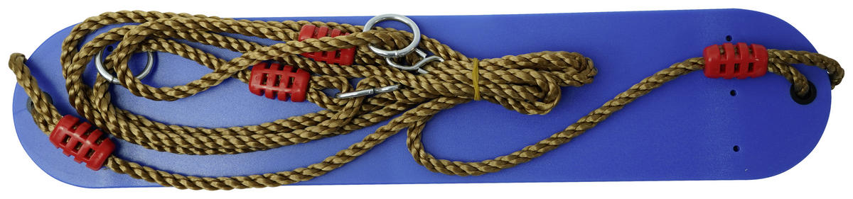 NINJA-SLACKLINE-SET PACOUR Blau  - Blau, KONVENTIONELL, Textil