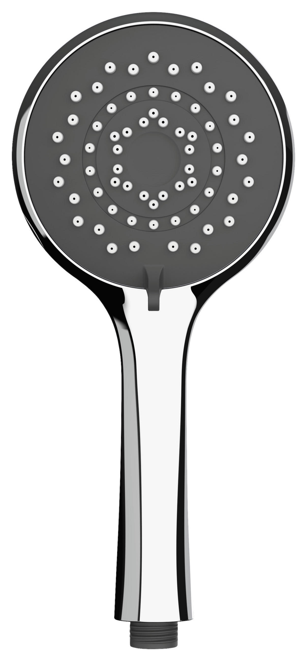 ZUHANYFEJ   - króm, Basics, műanyag (11cm) - Wenko