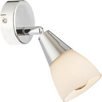 PROIECTOR - culoare crom, Basics, sticlă/metal (7/13.5cm)