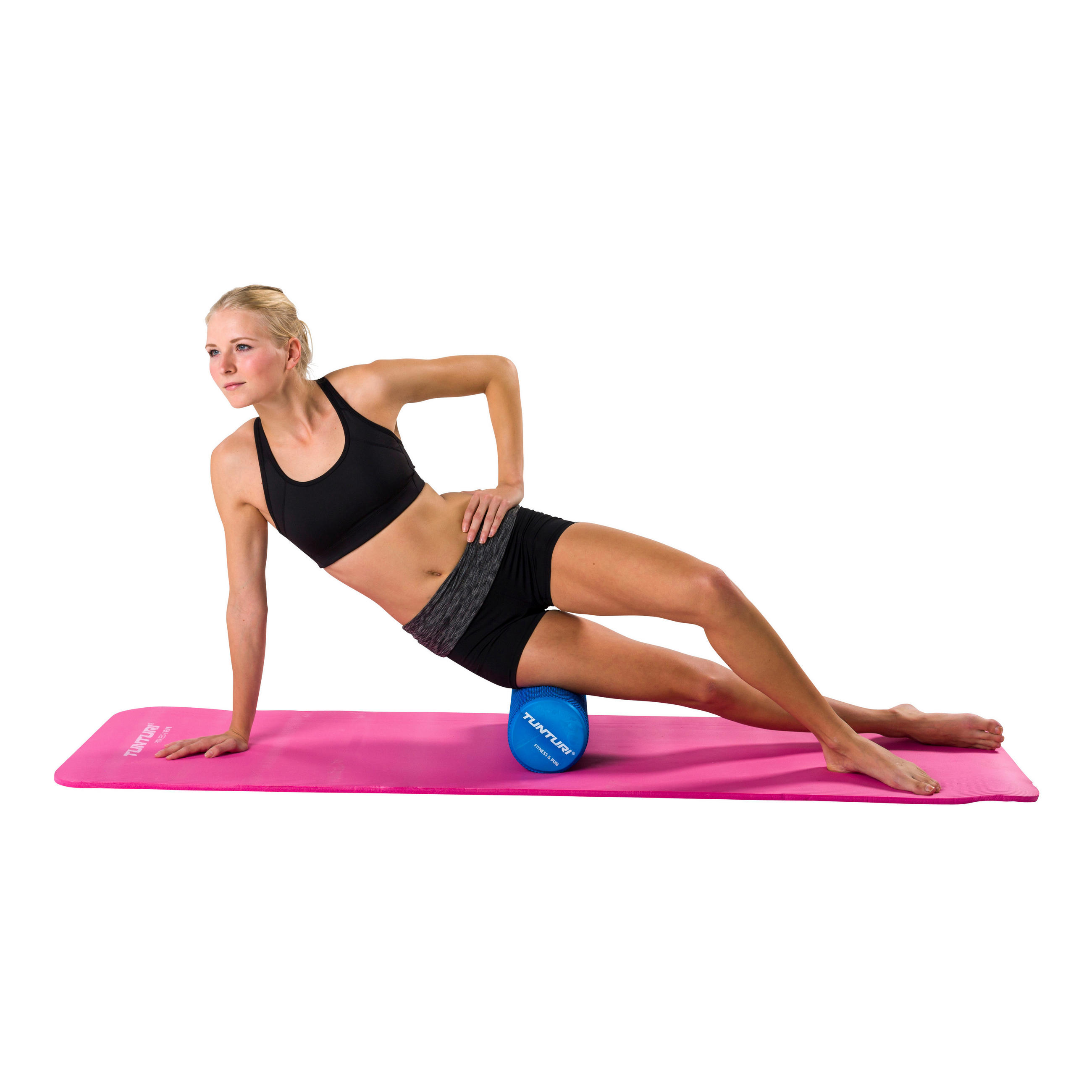 FITNESSMATTE - Rosa, KONVENTIONELL, Kunststoff (180/60/1,5cm)