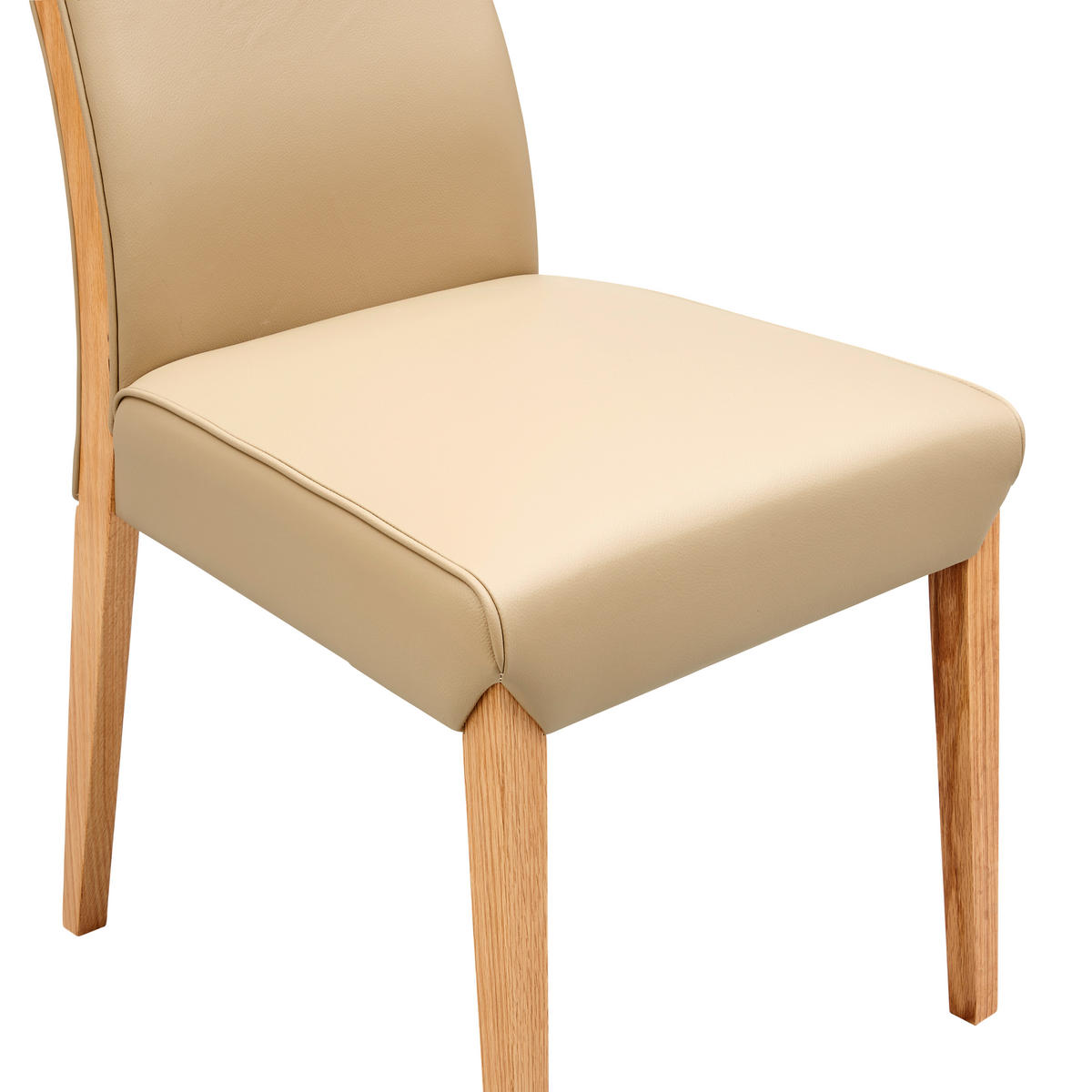 ŽIDLE,  - Konvenční, dřevo/kůže (47/104/61cm) - Livetastic