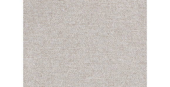 ECKSOFA in Webstoff Ecru  - Ecru/Silberfarben, Design, Textil/Metall (257/226cm) - Xora