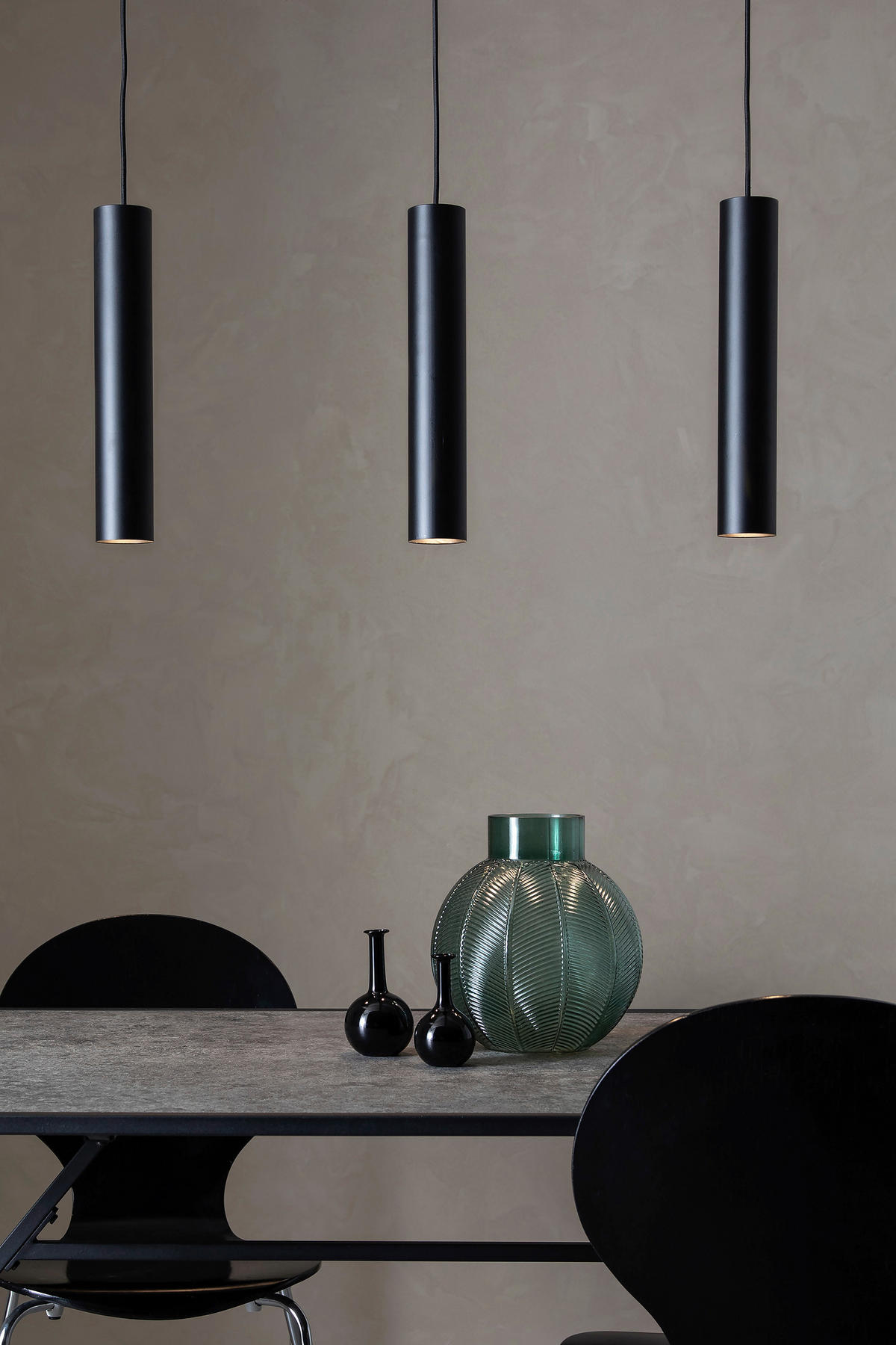 HÄNGELEUCHTE 7/82/40 cm   - Schwarz, Basics, Metall (7/82/40cm) - Markslöjd