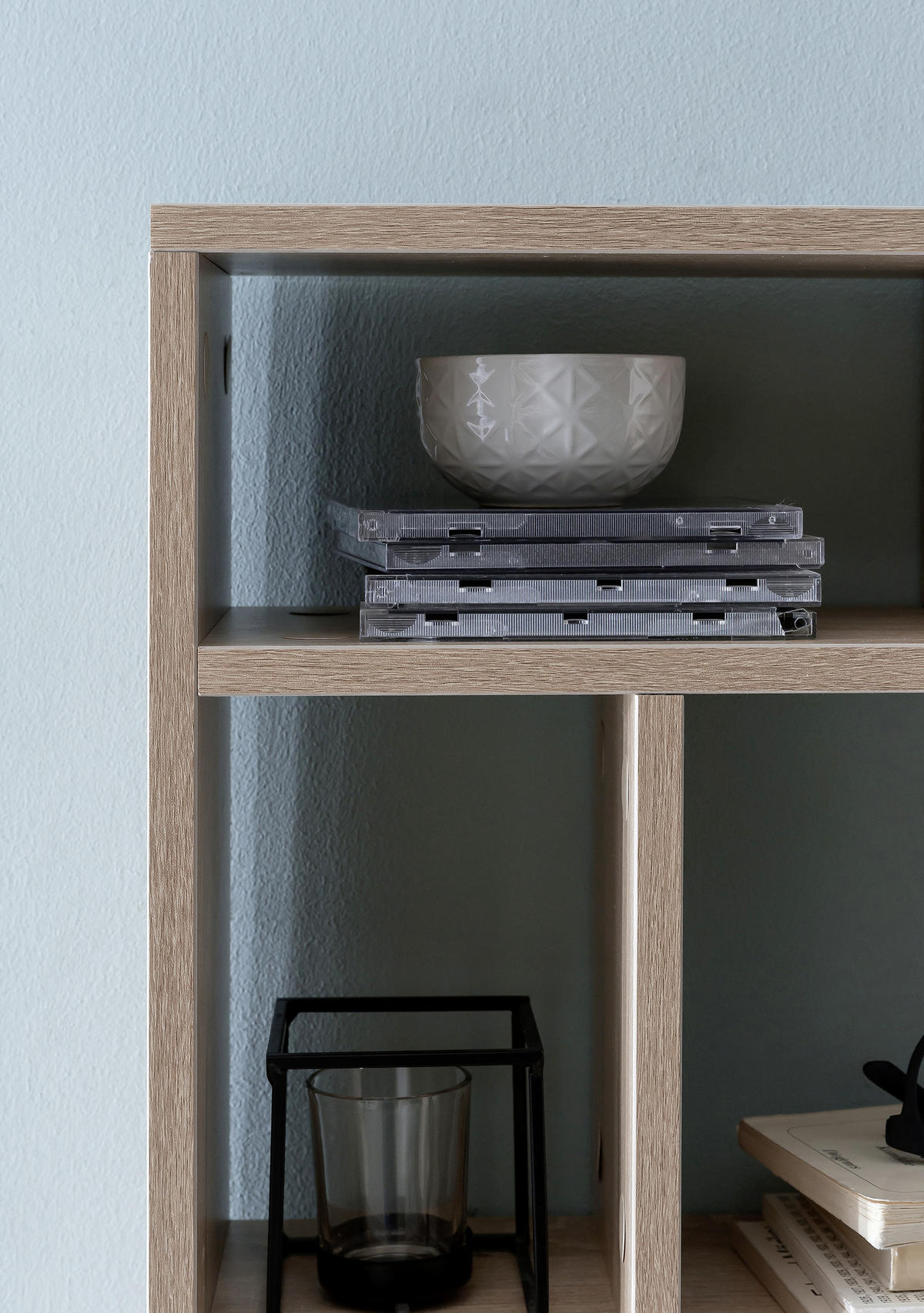 WANDREGAL 75/51/16 cm  - Eichefarben, Konventionell, Holzwerkstoff (75/51/16cm) - MID.YOU