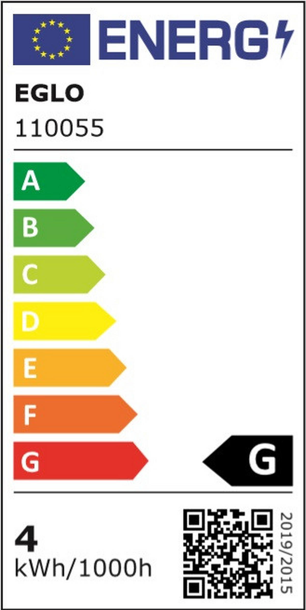LED ŽÁROVKA E27 - jantarové barvy, Basics, sklo (14cm) - Eglo