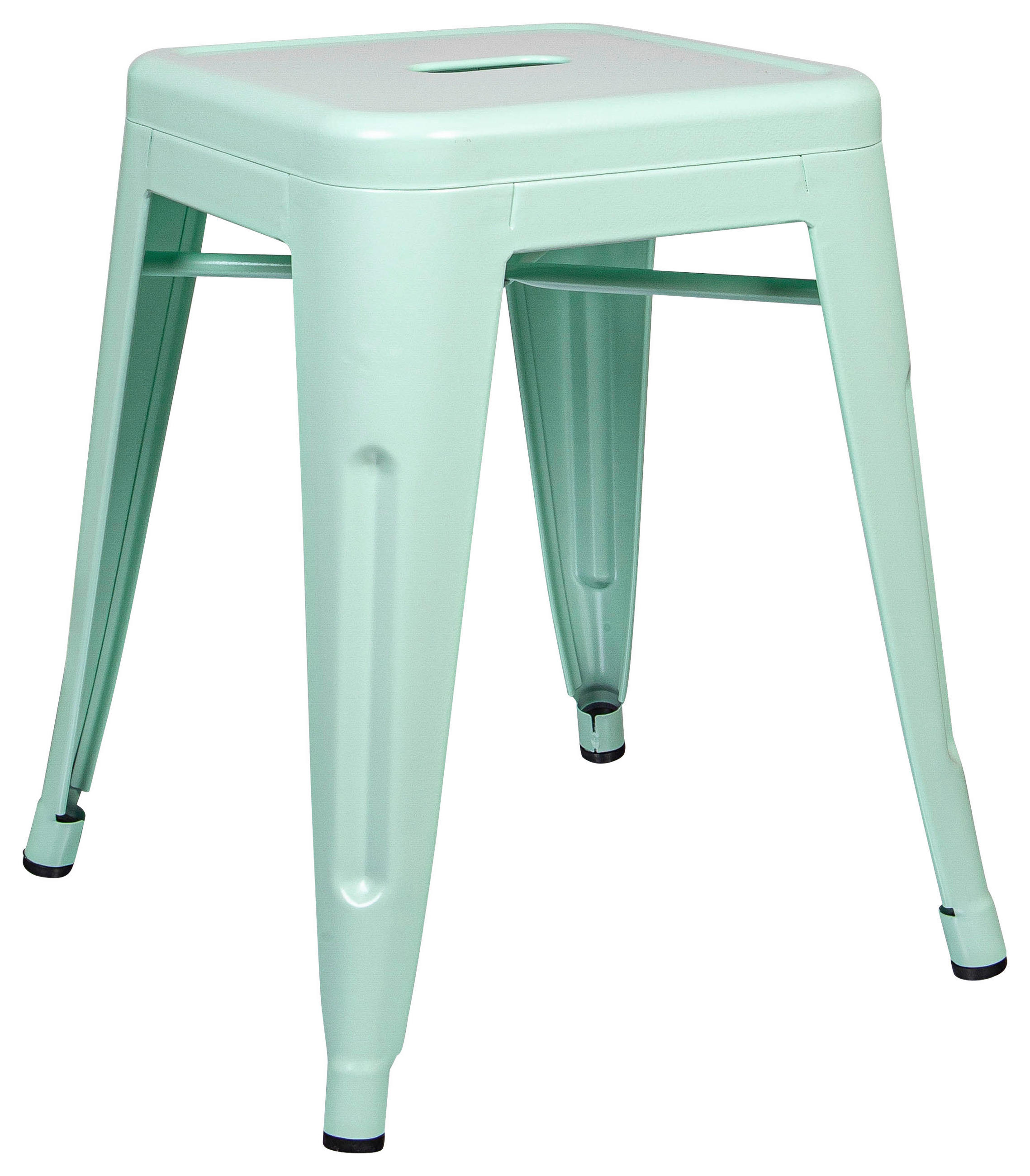 HOCKER Pastellgrün - Pastellgrün, Basics, Metall (39/46/39cm) - MID.YOU