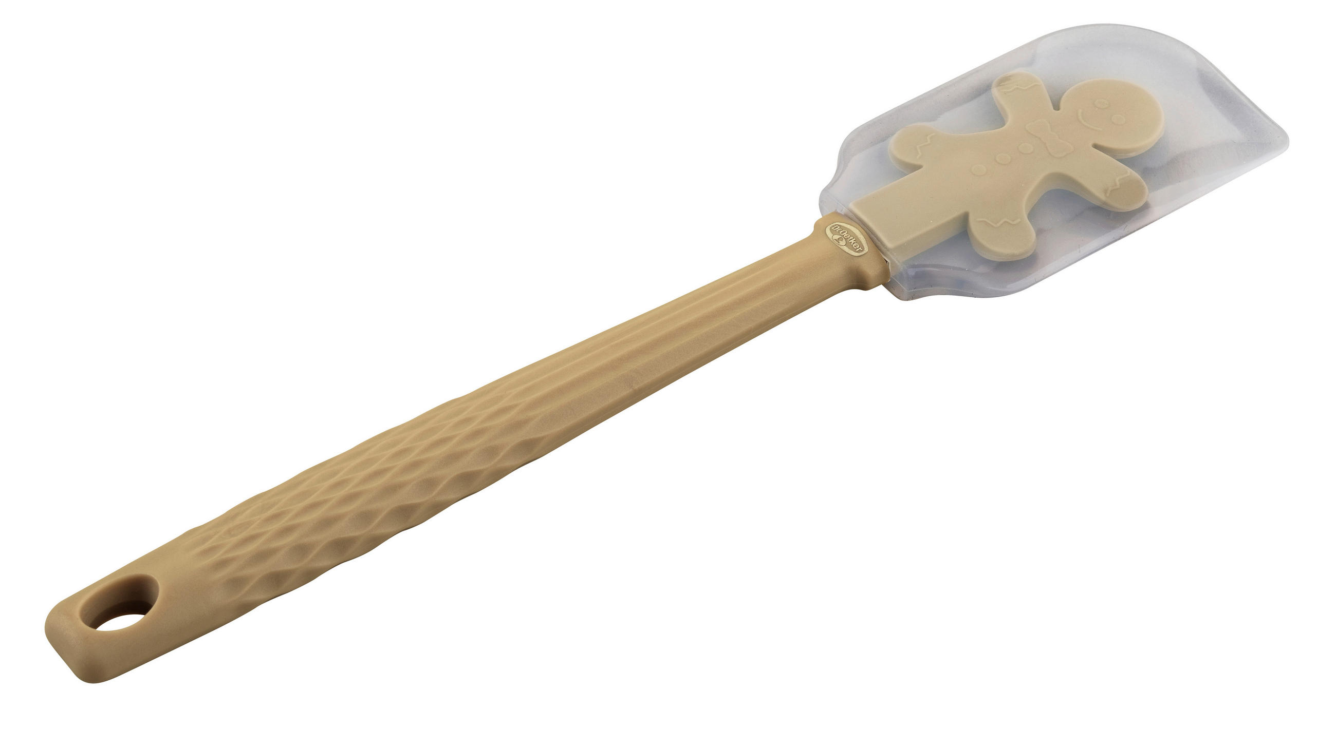 TÉSZTAKAPARÓ LAPÁT - bézs, Basics, műanyag (25cm) - Dr.Oetker