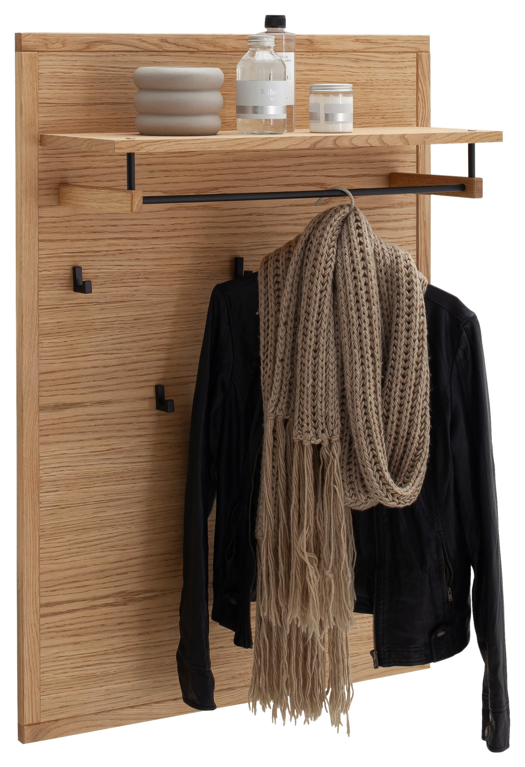 GARDEROBENPANEEL  in 79/112/27 cm  - Eichefarben, Natur, Holzwerkstoff (79/112/27cm) - Linea Natura