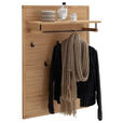 GARDEROBENPANEEL  in 79/112/27 cm  - Eichefarben, Natur, Holzwerkstoff (79/112/27cm) - Linea Natura