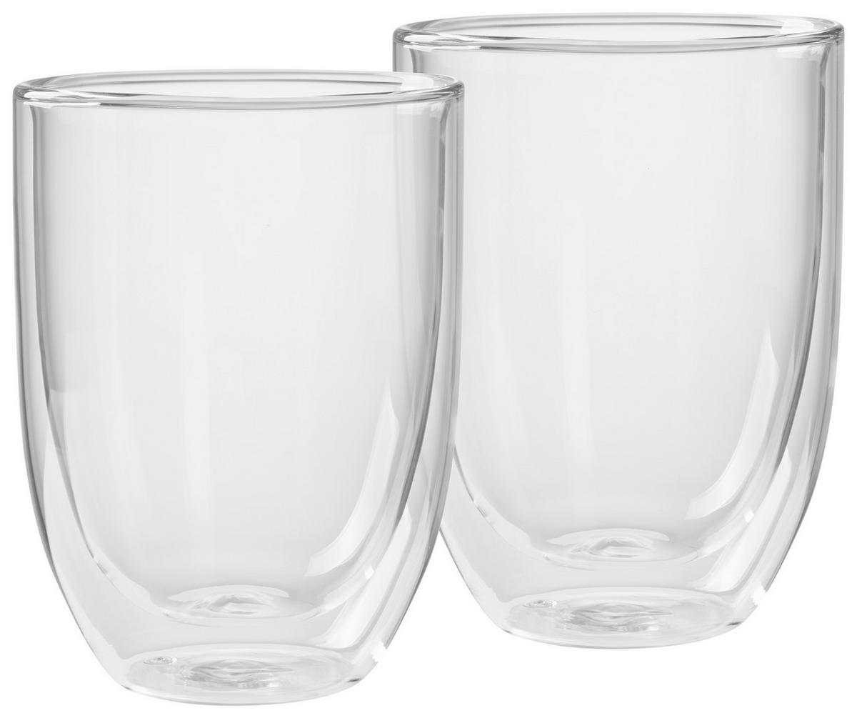 ČAŠA ZA LATE MAKIJATO  450 ml   - prozirna, Dizajnerski, staklo (450ml) - Novel