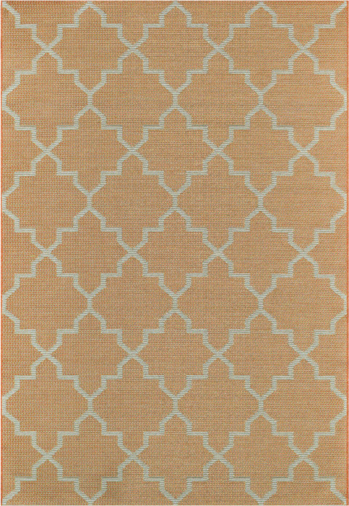 FLACHWEBETEPPICH 160/230 cm Amalfi Gelb, Weiß, Rostfarben  - Rostfarben/Gelb, KONVENTIONELL, Textil (160/230cm) - Novel