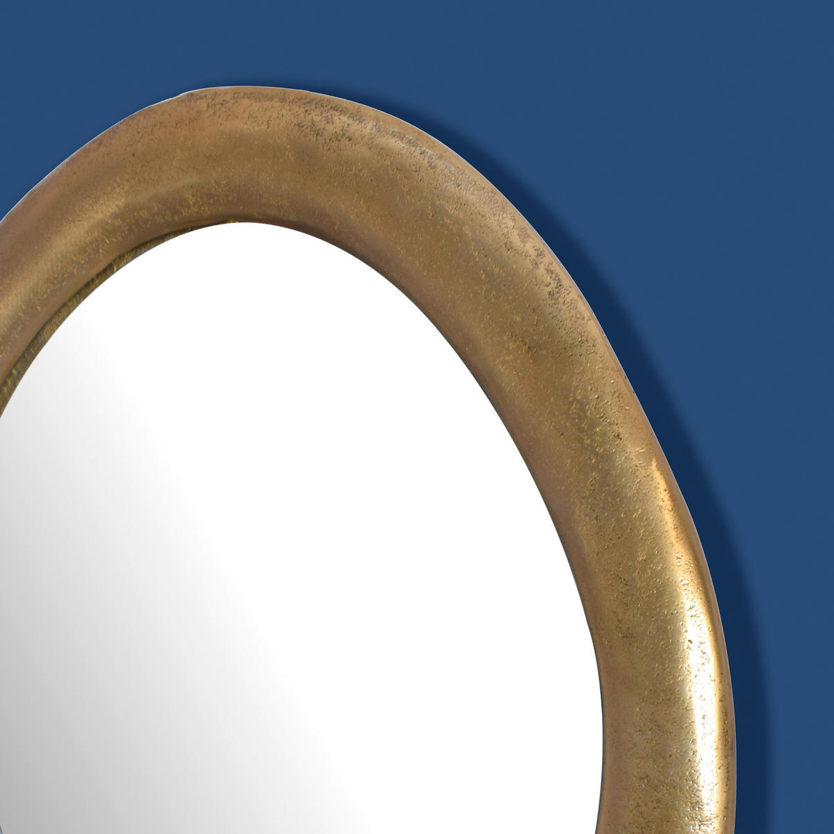 WANDSPIEGEL 50/71/3 cm  - Goldfarben, Design, Glas/Metall (50/71/3cm) - MID.YOU