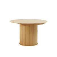 ESSTISCH Eichefarben rund  ausziehbar  - Eichefarben, Trend, Holzwerkstoff (120-167/120/75cm) - home24