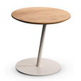 BEISTELLTISCH 50/50/49 cm Wildeiche massiv Wildeiche  - Wildeiche, Design, Holz/Metall (50/50/49cm) - Xora