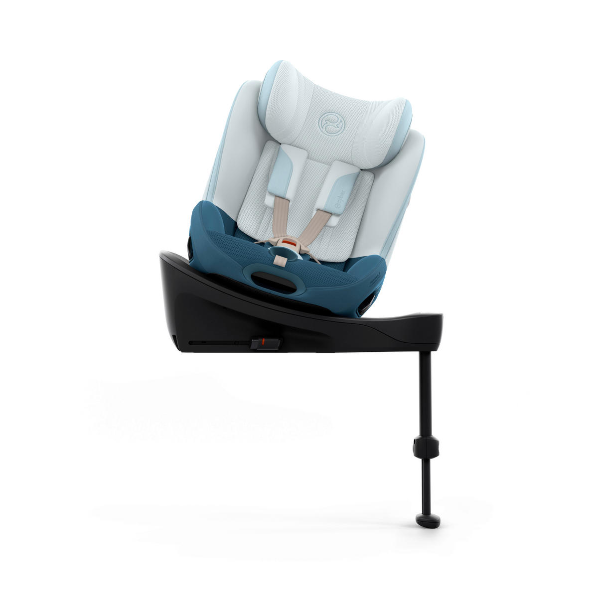 REBOARDER-KINDERSITZ Sirona Si Style Opal Blue  - Blau, Basics, Kunststoff/Textil (61/45,5/55cm) - cybex PLATINUM