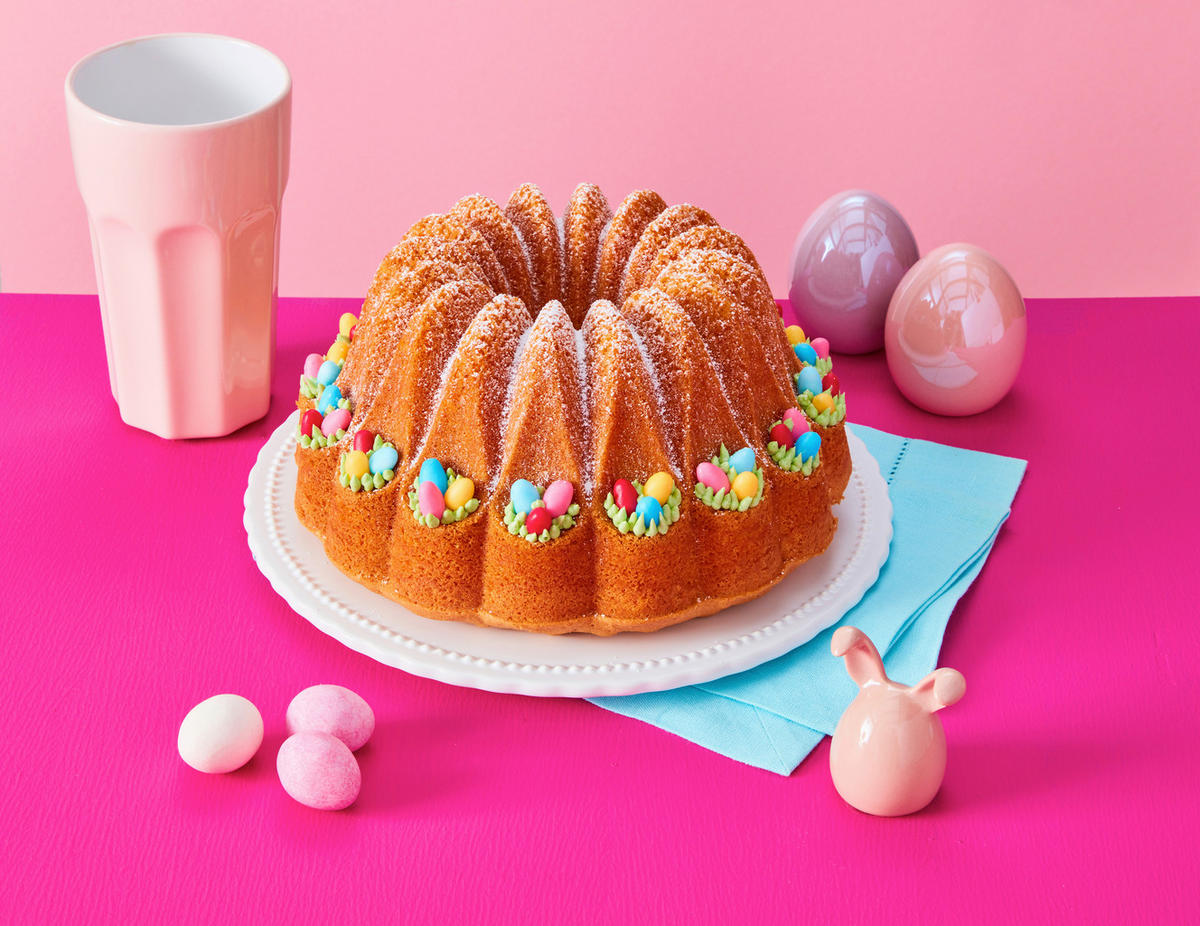 GUGELHUPFFORM  - Silberfarben, Trend, Metall (23,5/10,5cm) - Birkmann